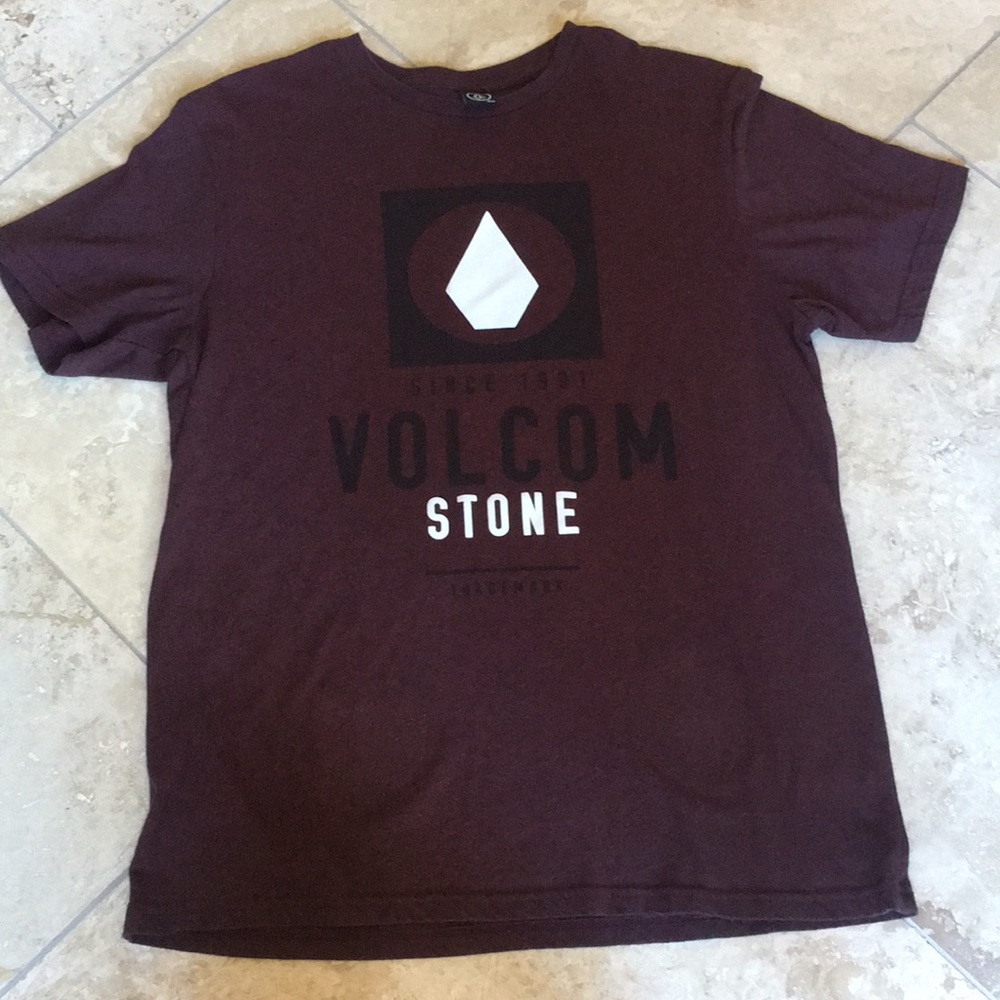 Volcom Maroon T-Shirt